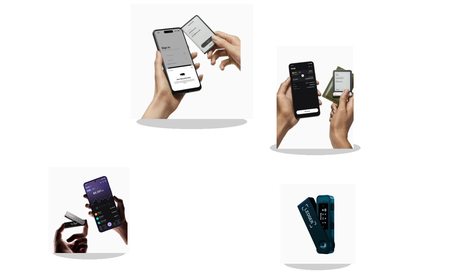 Ledger 硬件钱包四款产品矩阵